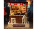 Cute Room 3D-Puzzle DIY Miniaturhaus Modellbausatz Revolving Sushi Bild 3