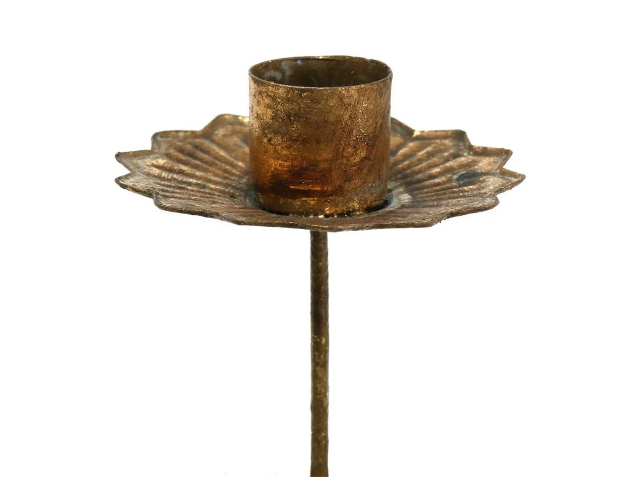 Posiwio Kerzenhalter Gold Adventskranz 4 Stk - Bild 2