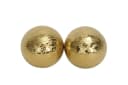 finehomegarden Schwimmkugel Gold Porzellan mit Blütendekor 2er Set Bild 2