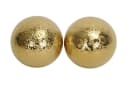 finehomegarden Schwimmkugel Gold Porzellan mit Blütendekor 2er Set Bild 3