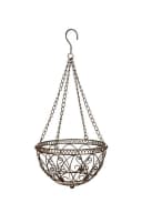 finehomegarden Blumenampel Hängekorb Metall mit Kette Bild 2