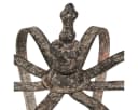 Posiwio Deko-Krone Antik Optik Rost-Design Metall Set 2 Stück Bild 1