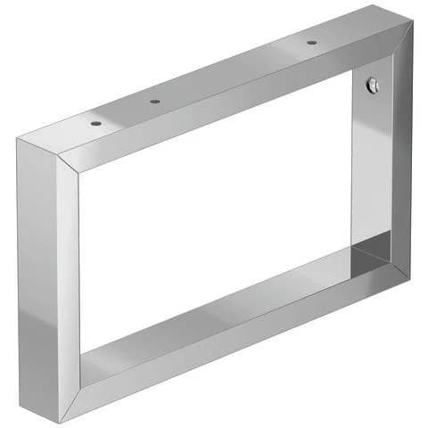 Duravit Konsolenträger Chrom Hochglanz 40x340x200 mm