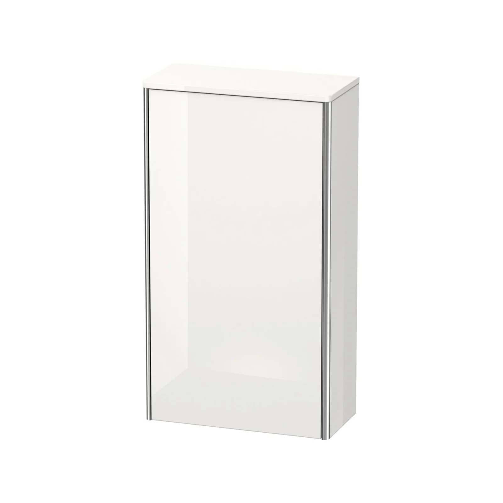 Duravit XSquare Halbhochschrank Nordic Weiß Seidenmatt Tip-on-Technik