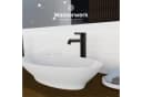 Waschtischarmatur WASSERWERK WT 11 Schwarz Matt Messing Bild 1