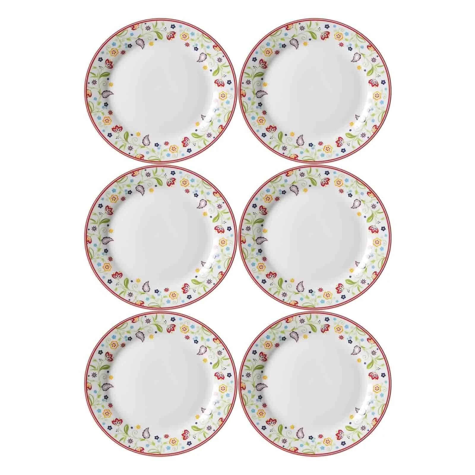 Ritzenhoff & Breker SHANTI Speiseteller 27 cm 6er Set Bunt Porzellan - Bild 2