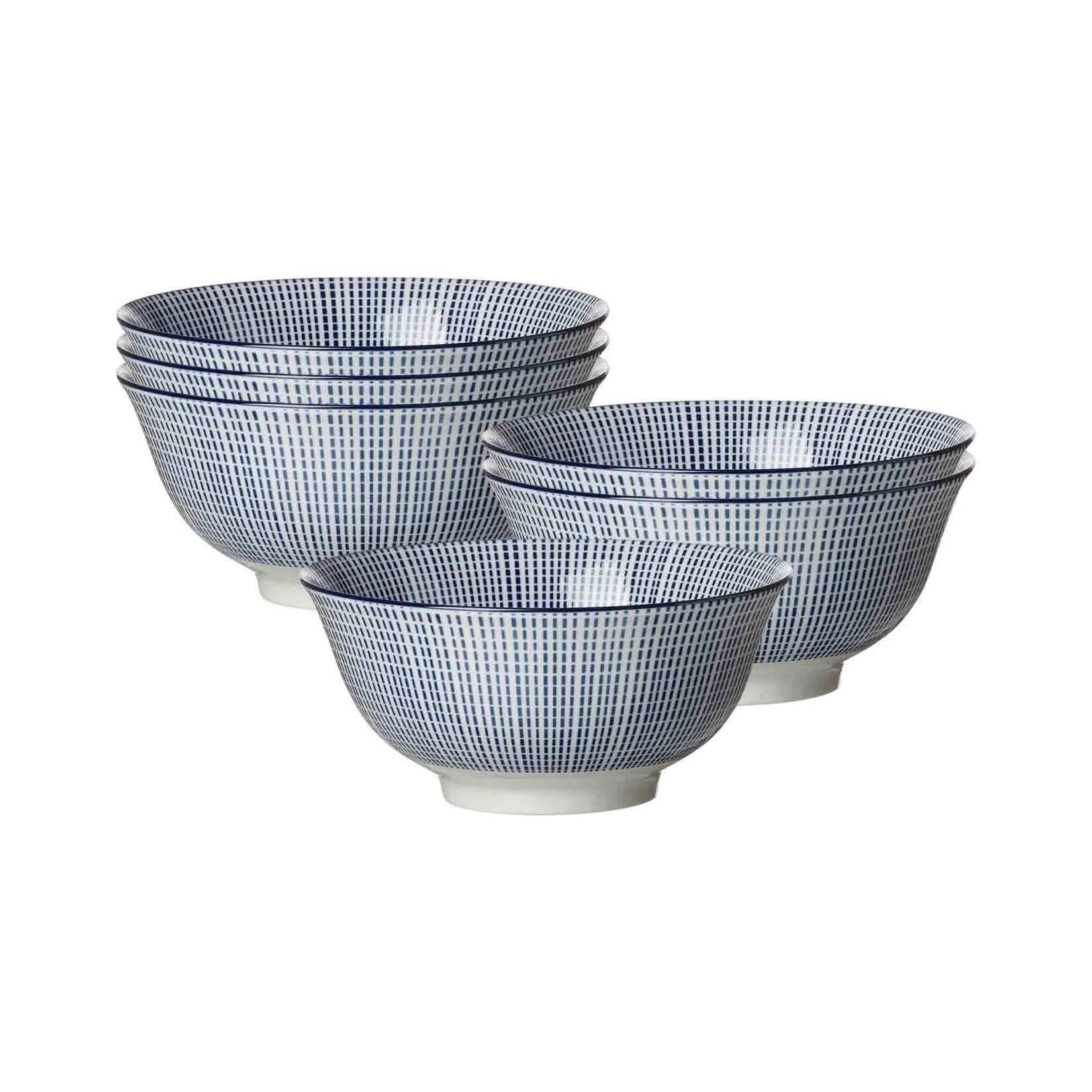 Ritzenhoff & Breker Müslischalen Royal Makoto 6er Set Blau