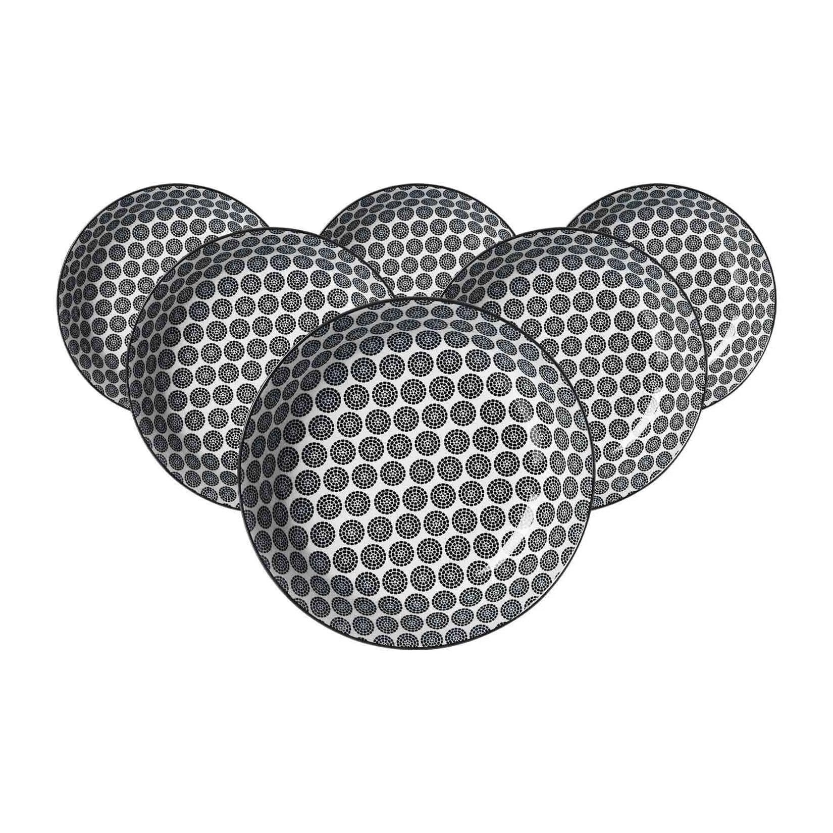 Ritzenhoff & Breker Takeo Circles Suppenteller 20,5 cm 6er Set