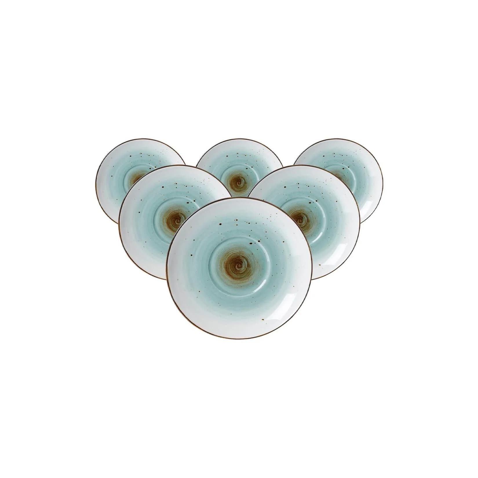 Ritzenhoff & Breker Espressountertassen Cosmo 6er Set Blau/Orange