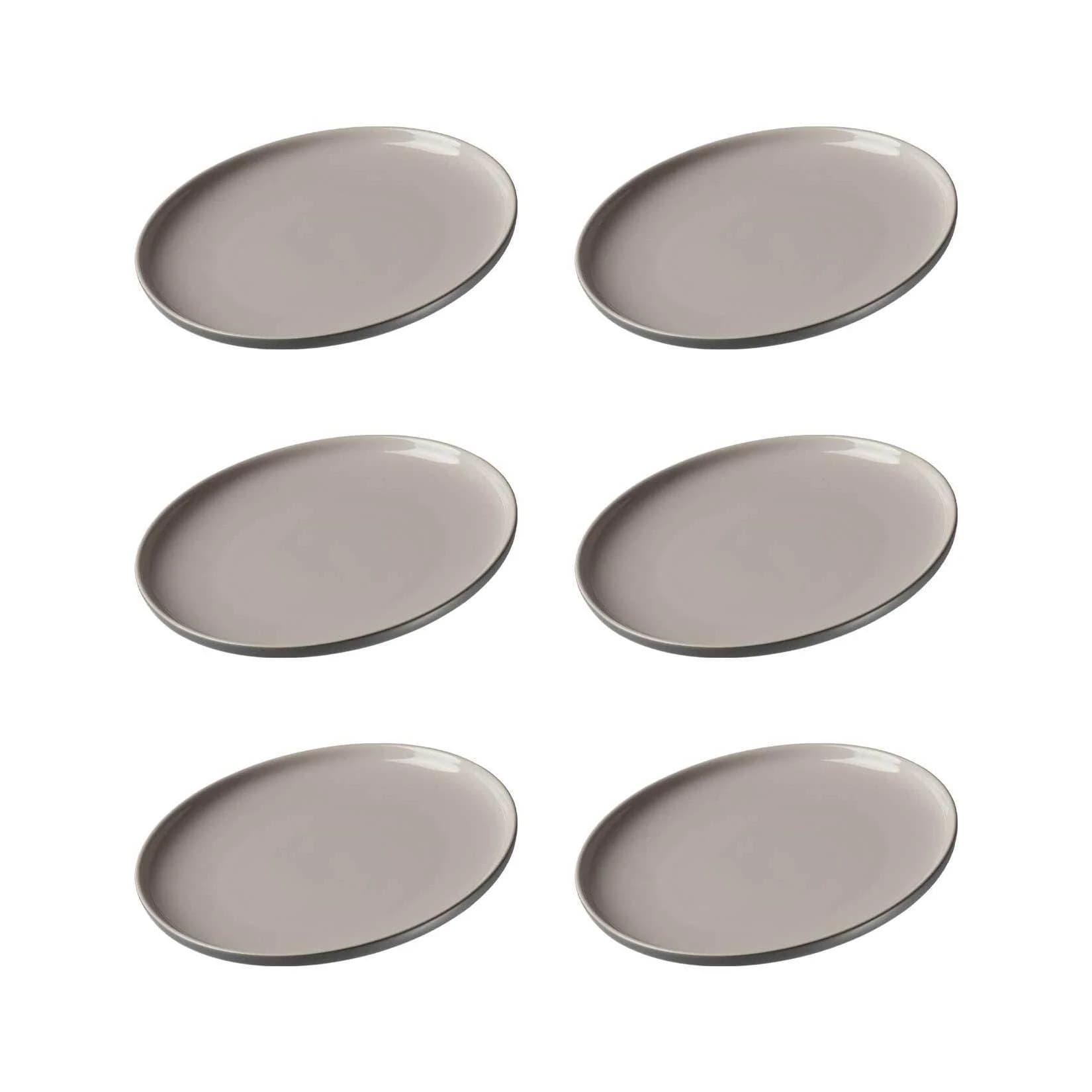 Ritzenhoff & Breker Dessertteller Jasper 6er Set Grau