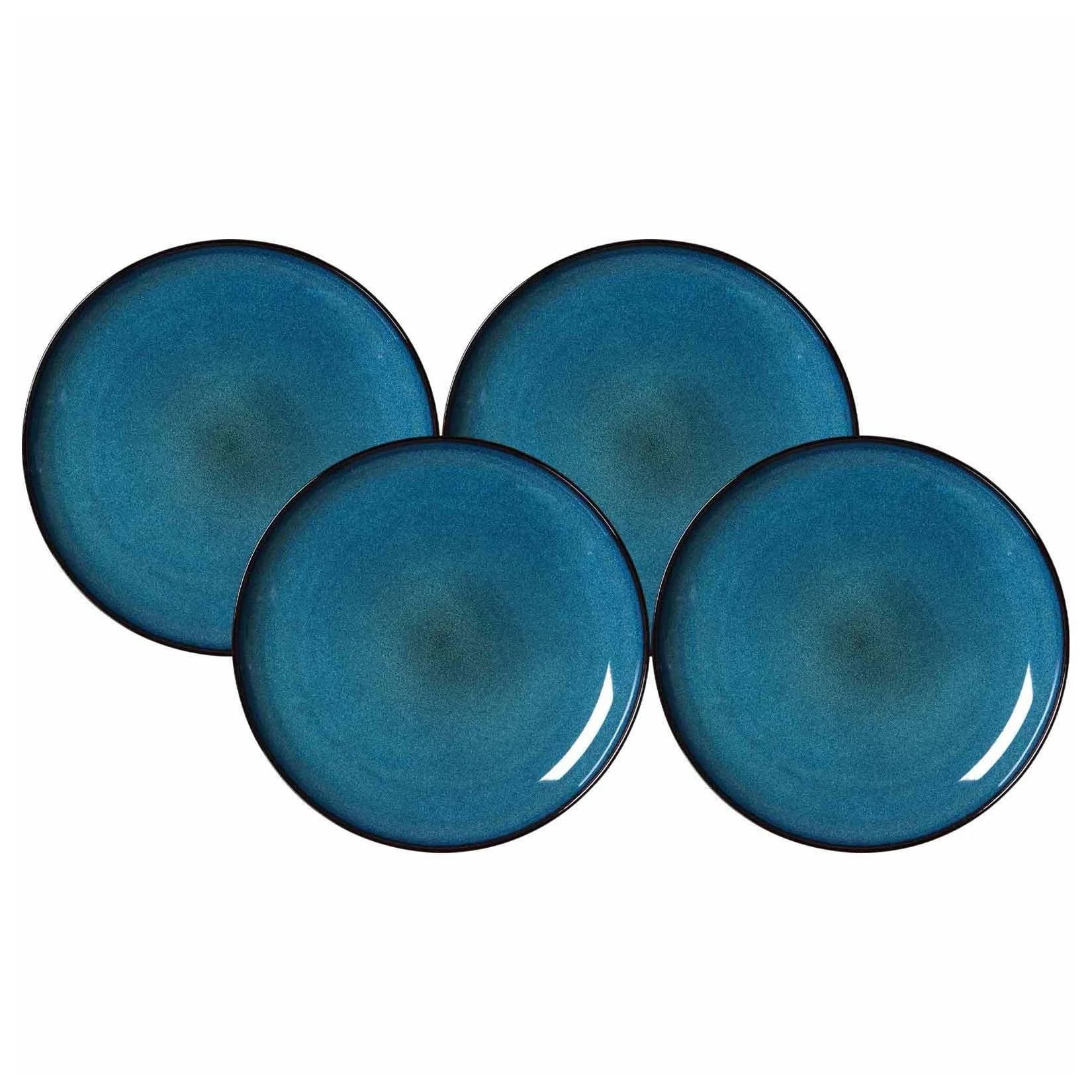 Ritzenhoff & Breker Speiseteller Bali 27,5 cm 6er Set Blau
