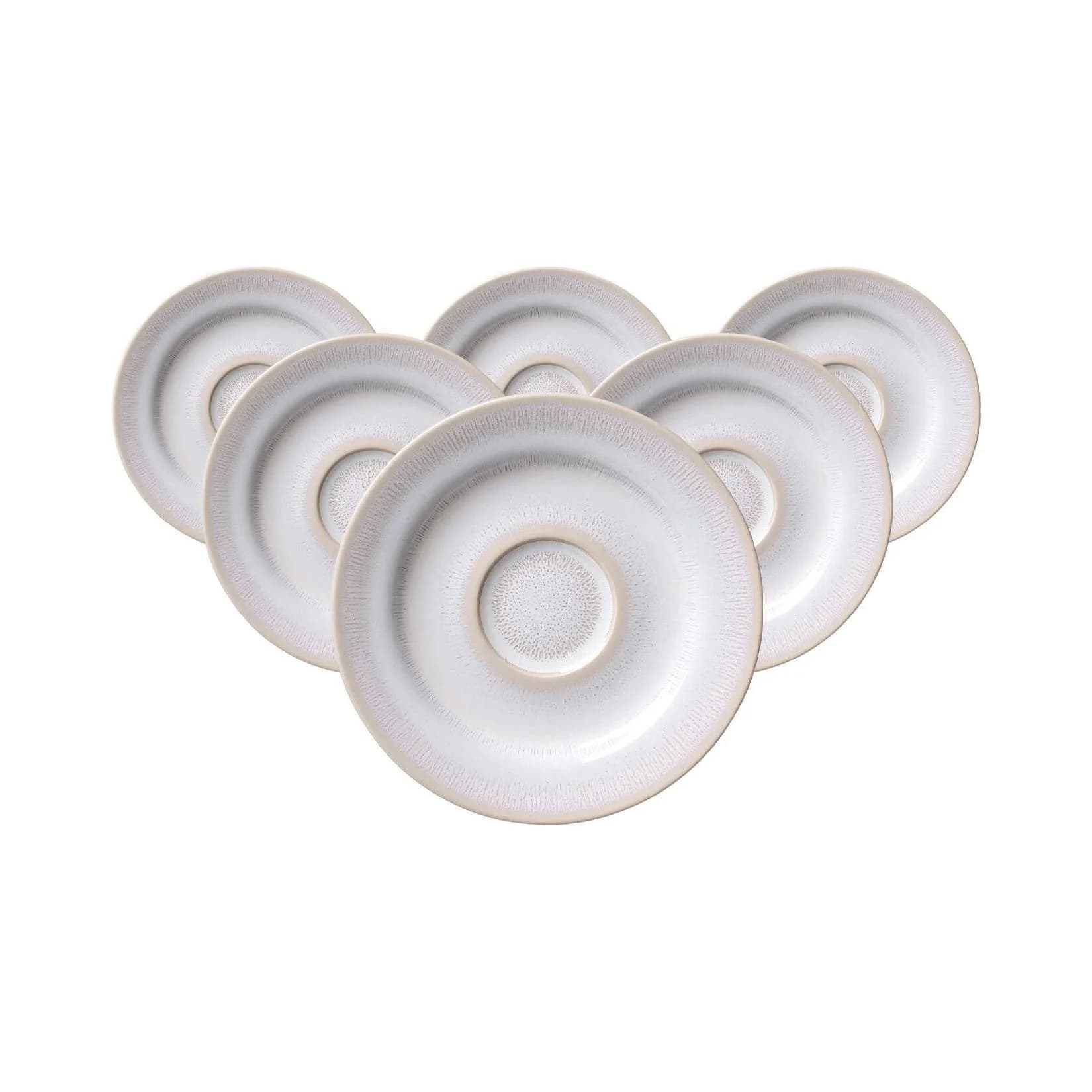 Ritzenhoff & Breker Kaffeeuntertassen Laredo ø 15,5 cm 6er Set Beige