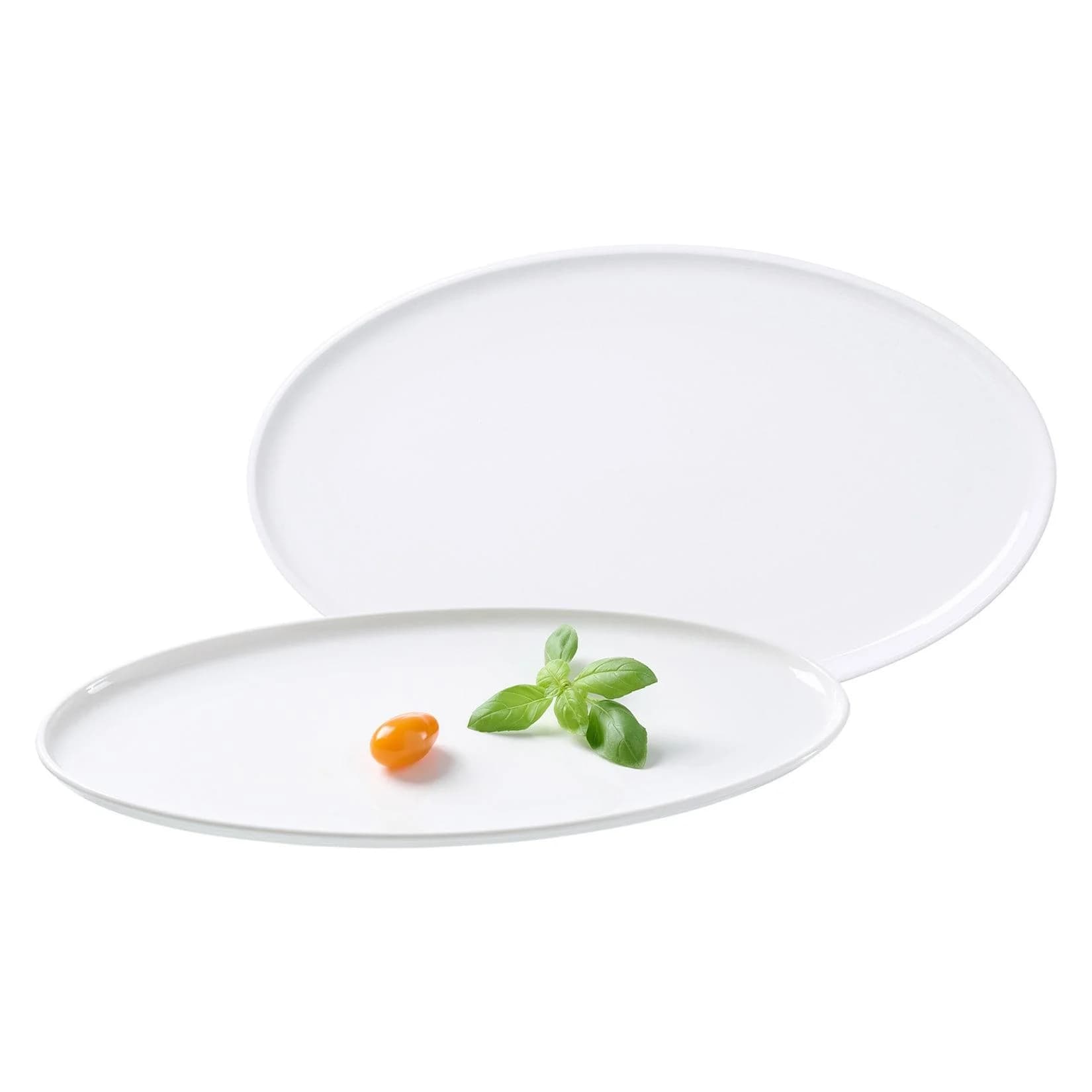 Ritzenhoff & Breker Skagen Servierplatten Oval 2er Set Weiß