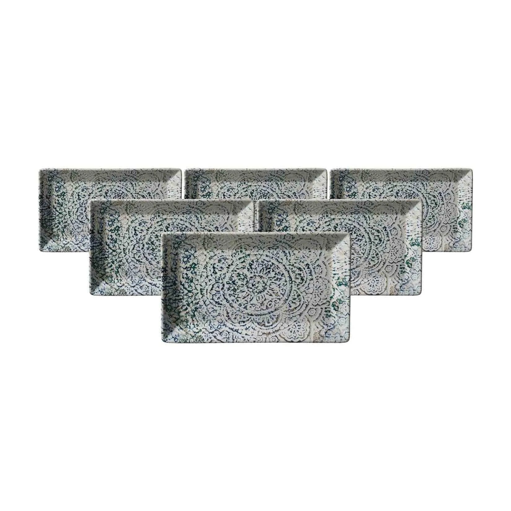 Ritzenhoff & Breker Servierplatten Luigi Orientalisch Keramik 6er Set