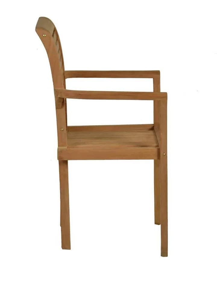 MiaMöbel Gartensessel Teak massiv Honig - Bild 3