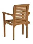 MiaMöbel Gartensessel Teak massiv Honig Bild 4