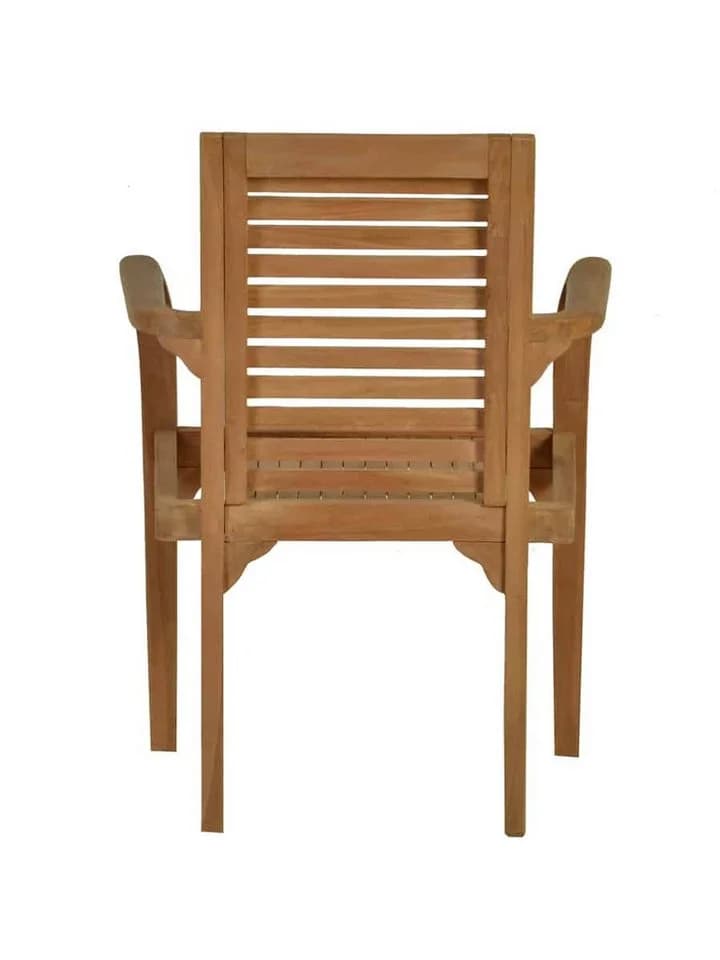 MiaMöbel Gartensessel Teak massiv Honig - Bild 5