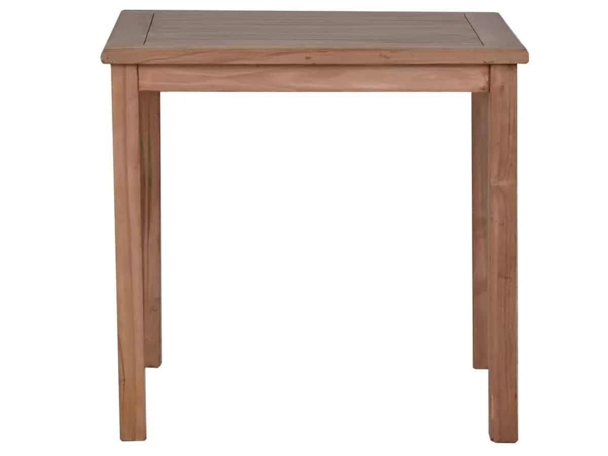 MiaMöbel Gartentisch massiv Teak Honig