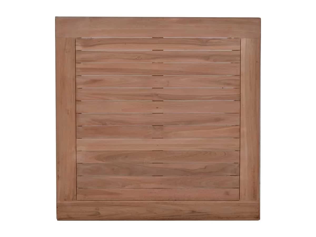 MiaMöbel Gartentisch massiv Teak Honig - Bild 5
