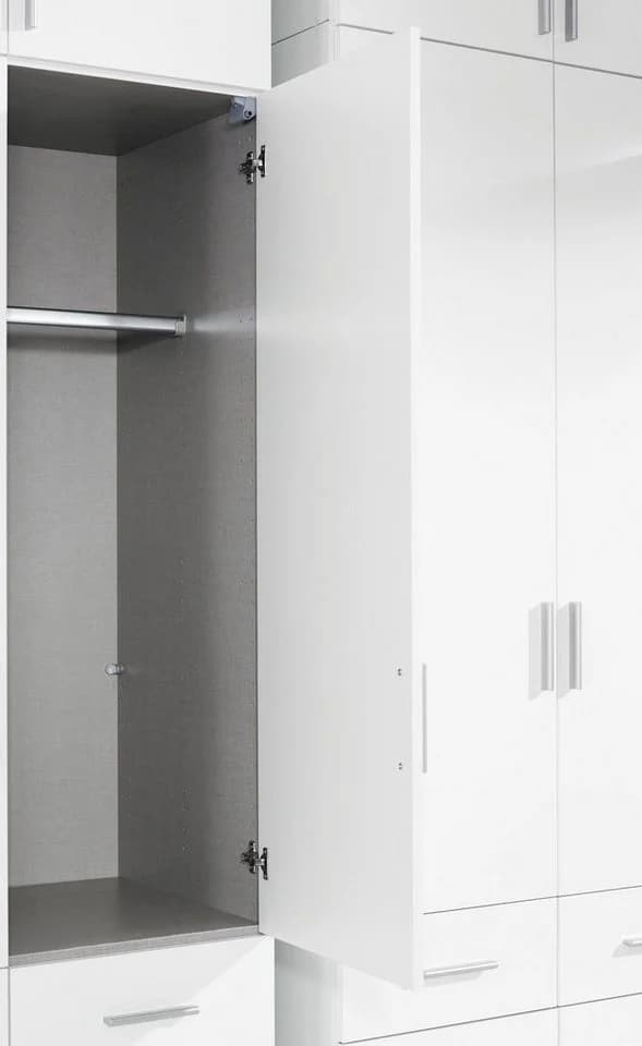 Rauch CELLE Drehtürenschrank Weiß Hochglanz - Bild 4