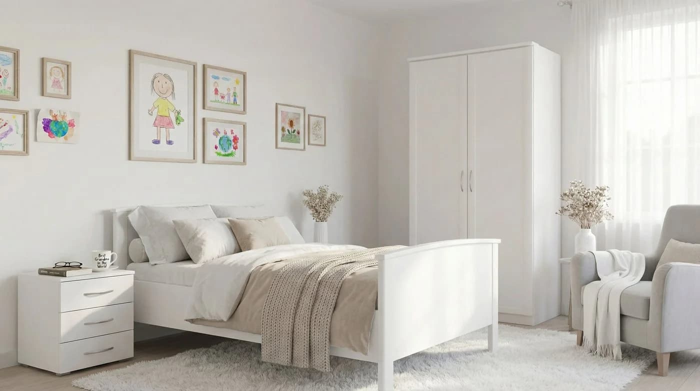 Rauch Funktionsbett TORRENT Weiß 90x200cm 6-fach verstellbar