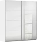 Rauch Schwebetürenschrank Subito Weiß 2 Spiegeltüren Bild 2