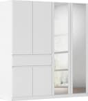 Rauch Kleiderschrank Tübingen Weiß Push-to-open Bild 2