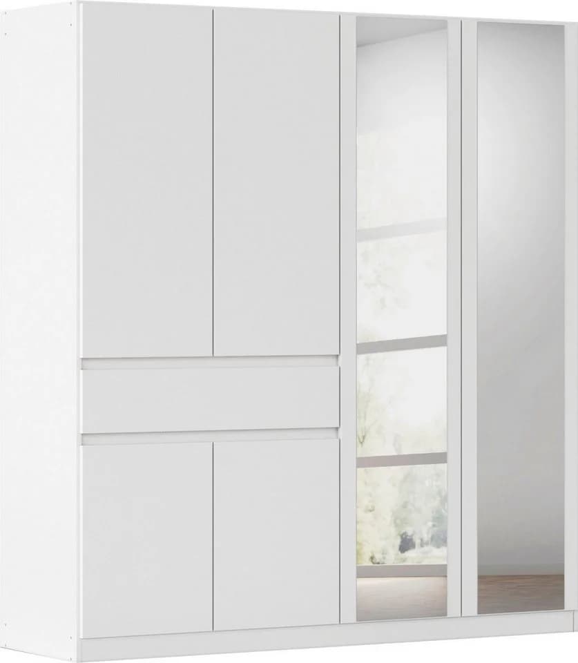 Rauch Kleiderschrank Tübingen Weiß Push-to-open - Bild 2