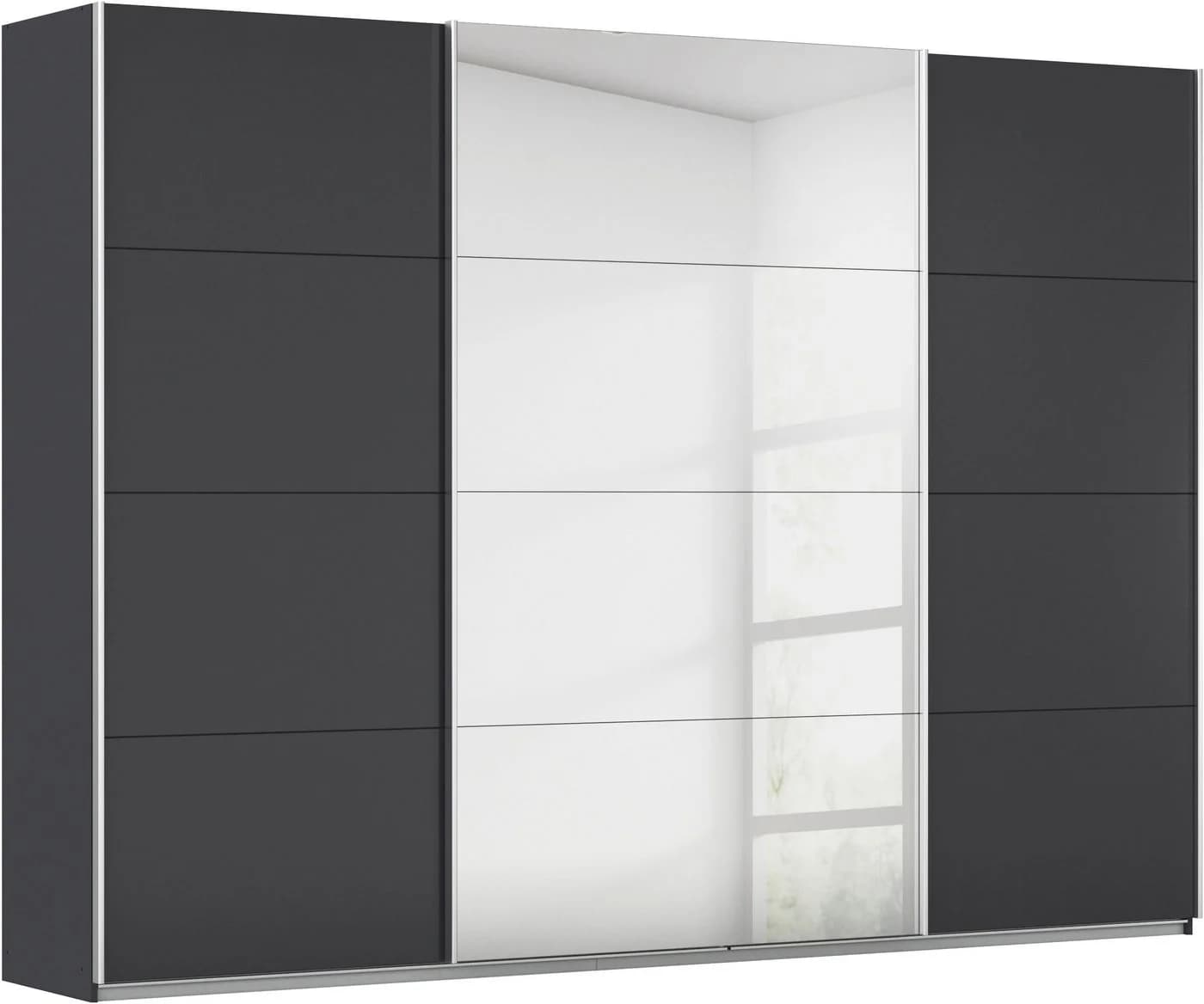 RAUCH Schwebetürenschrank CORTONA Graumetallic - Bild 2