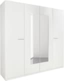Rauch Borba Drehtürenschrank Weiß mit Spiegeln Bild 2