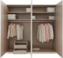 Rauch Borba Drehtürenschrank Weiß mit Spiegeln Bild 3