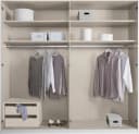 Rauch Borba Drehtürenschrank Weiß mit Spiegeln Bild 4