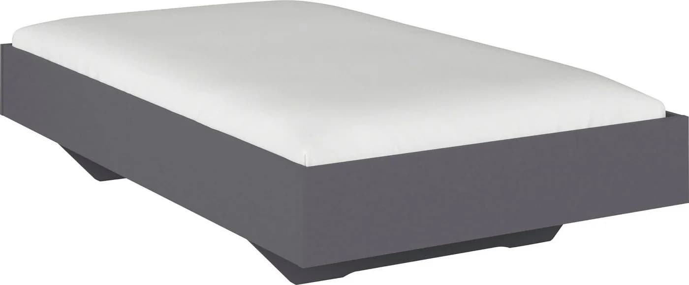 Rauch Futonbett Phoenix Grau Metalic Ohne Kopfteil - Bild 2