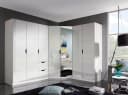 Schrank-Set RAUCH Freiham 3-teilig Weiß Hochglanz Made in Germany Bild 1