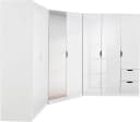 Schrank-Set RAUCH Freiham 3-teilig Weiß Hochglanz Made in Germany Bild 2