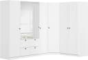 Rauch Skagen Schrank-Set Weiß mit Eckschrank und Spiegel Bild 2