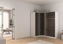 Rauch Skagen Schrank-Set Weiß Eckschrank 3-teilig Bild 1