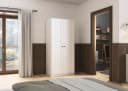 Rauch YLVA Kleiderschrank Weiß Skandinavischer Style Bild 1