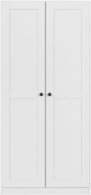 Rauch YLVA Kleiderschrank Weiß Skandinavischer Style Bild 2