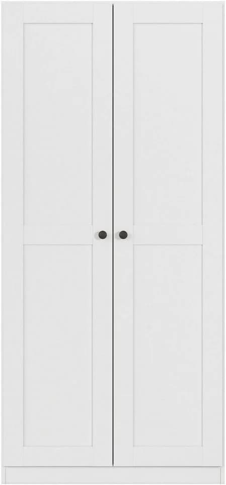 Rauch YLVA Kleiderschrank Weiß Skandinavischer Style - Bild 2