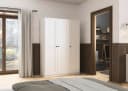 Rauch YLVA Kleiderschrank Weiß Skandinavischer Style Bild 1