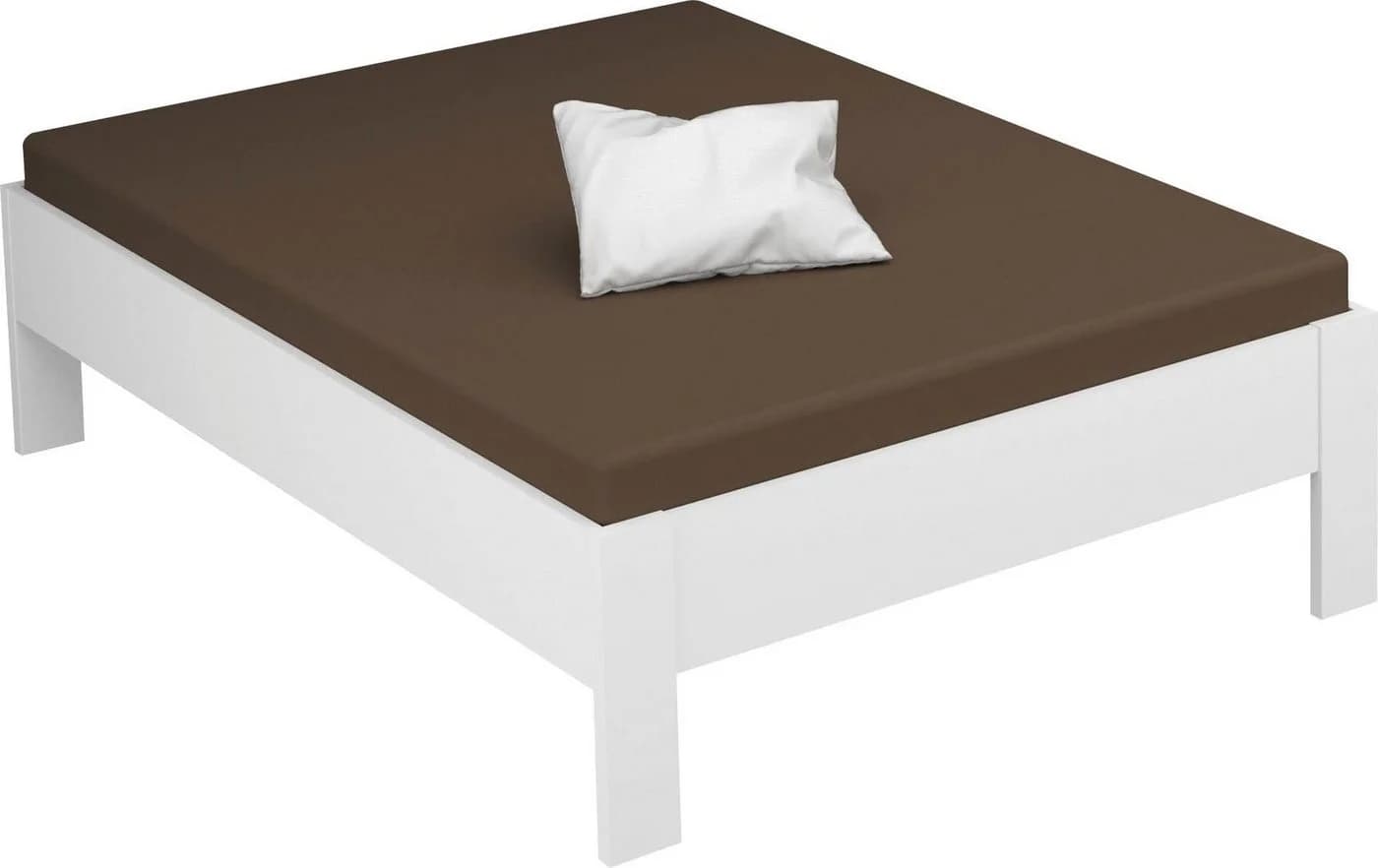 rauch Futonbett Aditio Weiß Modernes Holzwerkstoff ohne Kopfteil - Bild 2