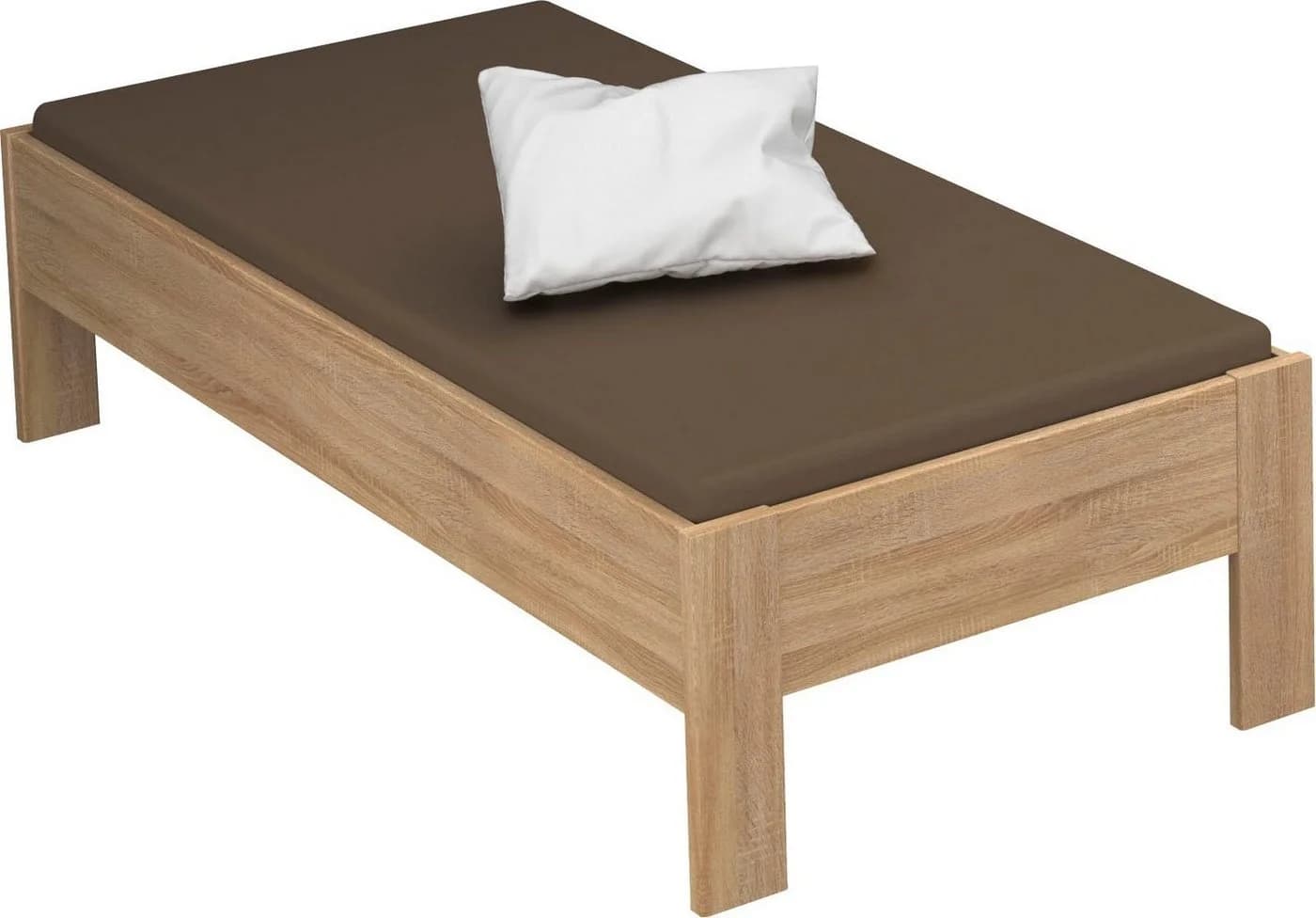 Futonbett RAUCH Aditio Braun Holzwerkstoff Ohne Kopfteil - Bild 2