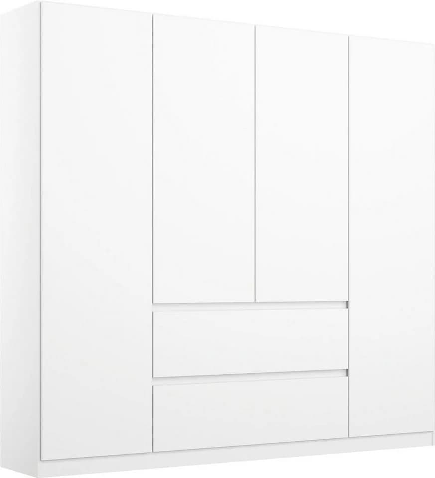 RAUCH NIDDA Schrank-Set Weiß Push-to-Open Made in Germany - Bild 3