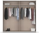 Schlafzimmer-Set RAUCH Monza Braun Bett 180x200 cm Schwebetürenschrank Bild 1