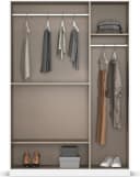 Rauch Maika Drehtürenschrank Weiß Eiche Artisan Bild 4