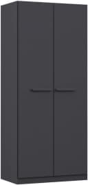 Rauch MODI Drehtürenschrank Grau 91x210x54 cm Holzwerkstoff Bild 1
