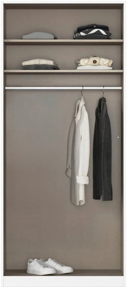 Rauch MODI Drehtürenschrank Grau 91x210x54 cm Holzwerkstoff - Bild 3