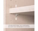 Rauch BLUE Kleiderschrank DAVOA Drehtürenschrank Weiß Eiche Artisan Bild 5