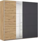 Rauch Monza Schlafzimmer-Set Grau mit Schwebetürenschrank Bild 3